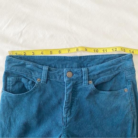 Women’s Patagonia Teal Corduroyed Straight Leg Pants. Size 24 (00) - Picture 9 of 12
